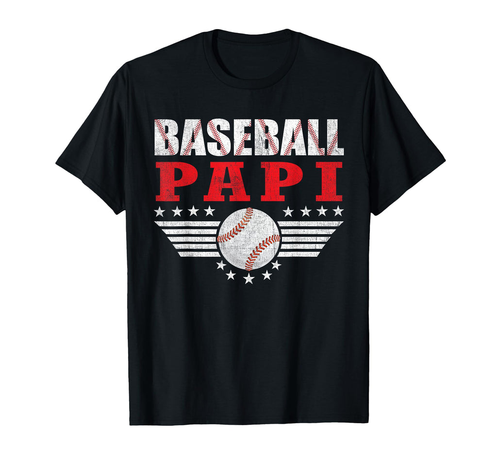 Mens Baseball Papi Funny Sports Players T-Shirt - Unique Graphic Men Women - T-Shirt, Sweatshirt, Hoodie