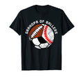 Mens Grandpa Ballers Funny Baseball T-Shirt - Graphic Print for Adults - T-Shirt, Sweatshirt, Hoodie