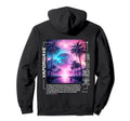 Vaporwave Backprint Aesthetic Liminal Hoodie - Minimalist Print for Adults - T-Shirt, Sweatshirt, Hoodie