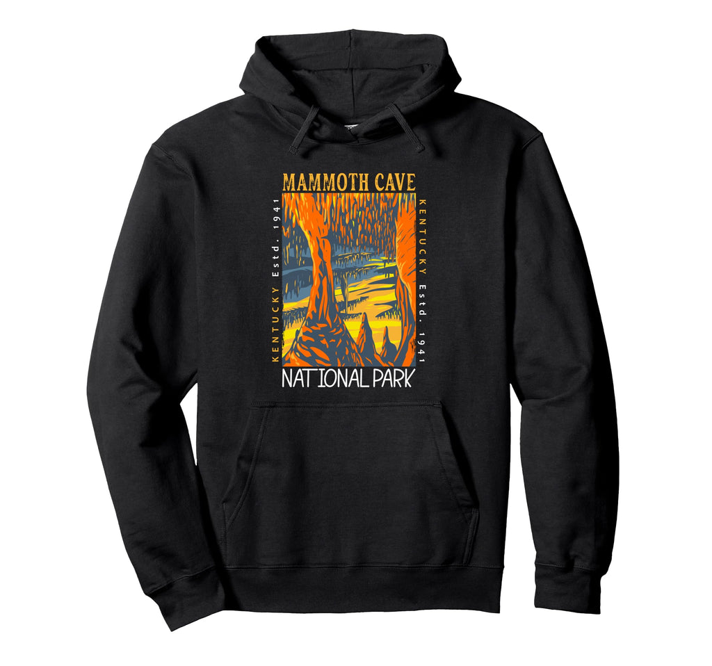 Mammoth Cave National Park Kentucky Hoodie - Aesthetic Graphic Unisex - T-Shirt, Sweatshirt, Hoodie