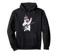 Funny Unicorn Rock Music Guitar Player Hoodie - Minimalist Print Unisex - T-Shirt, Sweatshirt, Hoodie