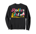 Roller Skating Skate 1970S Roller Sweatshirt - Aesthetic Graphic for Adults - T-Shirt, Sweatshirt, Hoodie