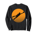 Sunset Baseball Lover Gift Present Sweatshirt - Trendy Graphic Unisex - T-Shirt, Sweatshirt, Hoodie