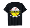 Dad Ballers Funny Dad Baseball And T-Shirt - Custom Art Print Unisex - T-Shirt, Sweatshirt, Hoodie