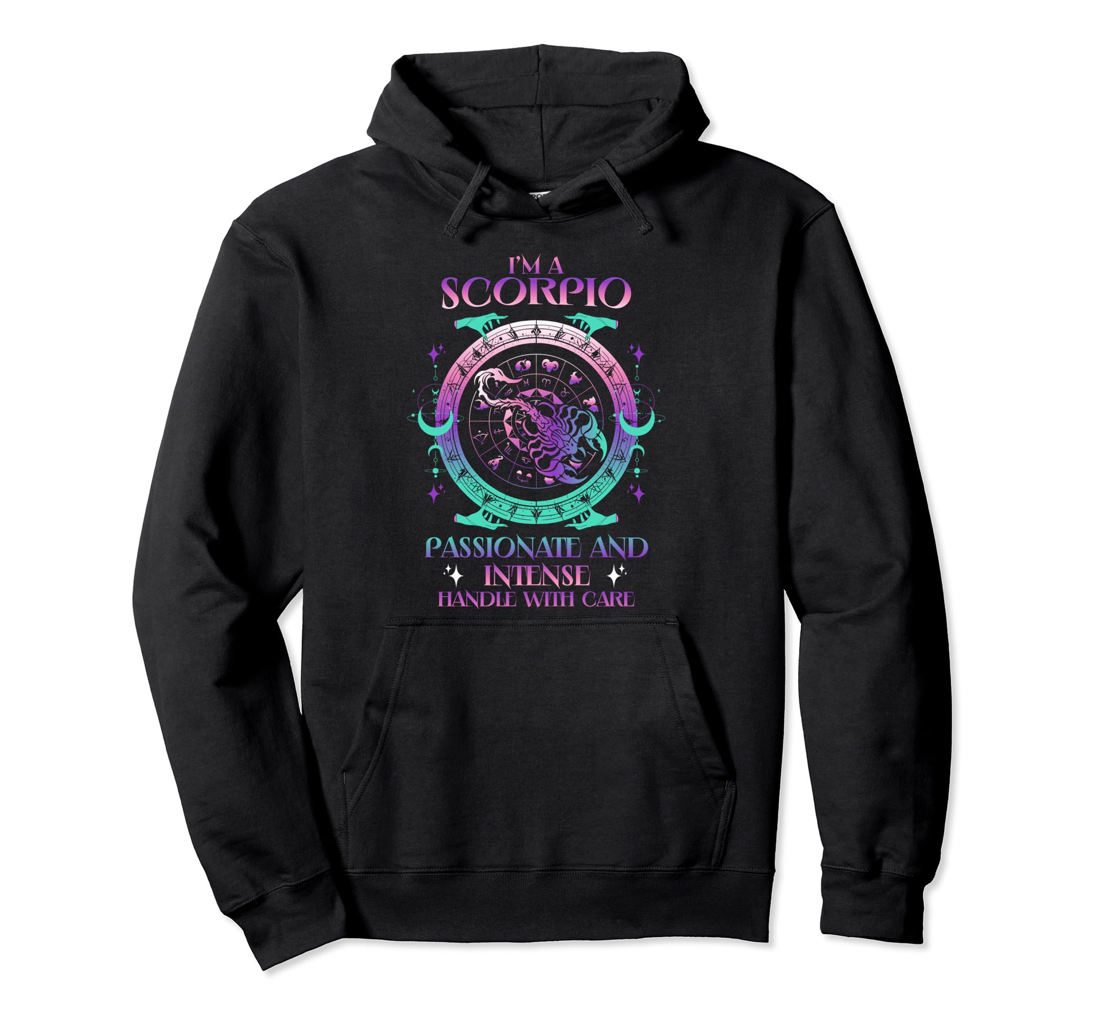 Scorpio Horoscope Astrology Constellation Hoodie - Graphic Print Unisex - T-Shirt, Sweatshirt, Hoodie