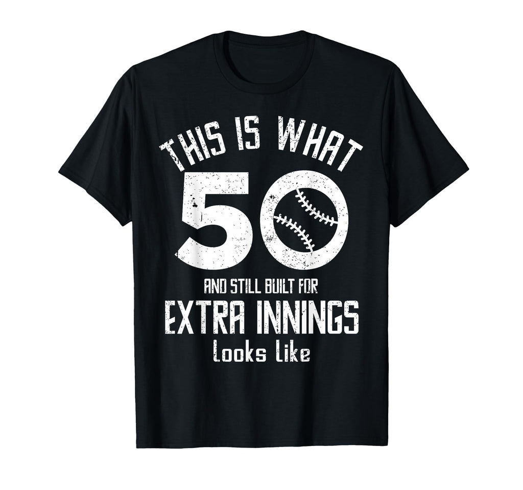 Funny Baseball 50Th Birthday 50 Years T-Shirt - Graphic Print for Adults - T-Shirt, Sweatshirt, Hoodie