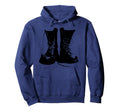 Grunge Rock Boots 90S Punk Rocker Band Hoodie - Trendy Graphic Men Women - T-Shirt, Sweatshirt, Hoodie
