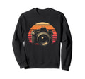 Photographer Sunset Photography Camera Sweatshirt - Unique Graphic Unisex - T-Shirt, Sweatshirt, Hoodie