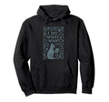 I Do What I Want Cat Bookworm Boho Hoodie - Fun Novelty Design Unisex - T-Shirt, Sweatshirt, Hoodie