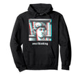 Overthinking Vaporwave Aesthetic Glitch Hoodie - Streetwear Style Unisex - T-Shirt, Sweatshirt, Hoodie
