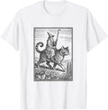 Kitten Warlock Mage Fantasy gifts - Adult & Kids T-Shirts, Sweatshirts & Hoodies apparel design preview 1