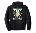 Baseball Gnome Grandpa Baseball Mom And Dad Hoodie - Novelty Apparel Unisex - T-Shirt, Sweatshirt, Hoodie