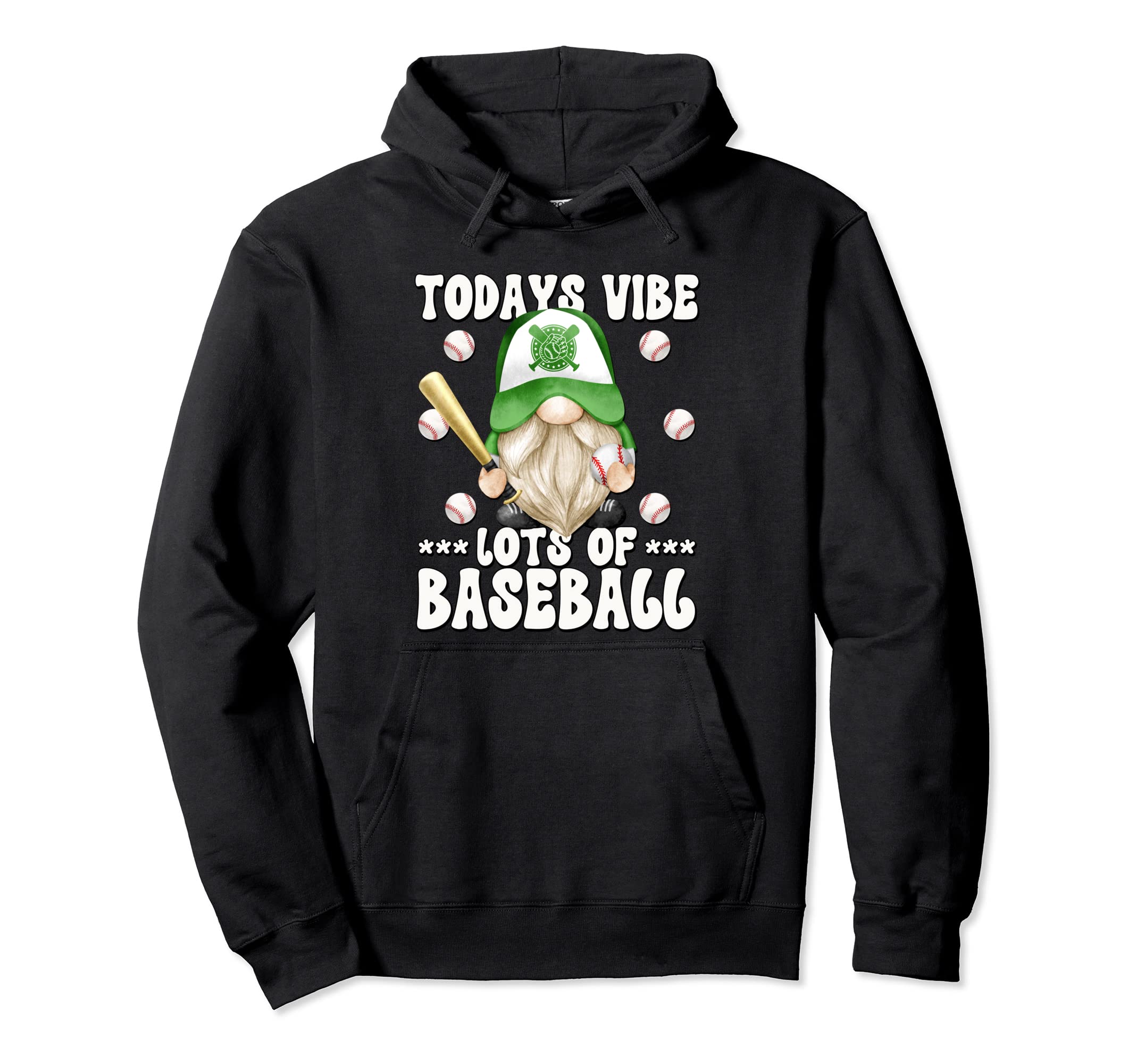 Baseball Gnome Grandpa Baseball Mom And Dad Hoodie - Novelty Apparel Unisex - T-Shirt, Sweatshirt, Hoodie