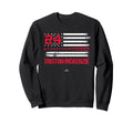 Usa Flag Bat Triston Mckenzie Sweatshirt - Casual Everyday Wear Men Women - T-Shirt, Sweatshirt, Hoodie