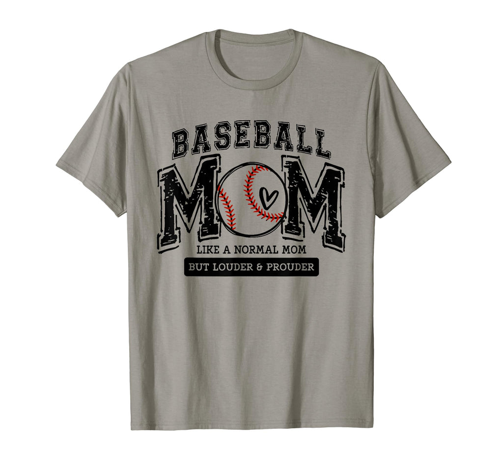 Funny Baseball Mom Baseball Mama T-Shirt - Aesthetic Graphic Men Women - T-Shirt, Sweatshirt, Hoodie