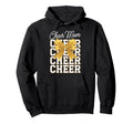 Cheer Mom Mother Bow Cheerleader Game Hoodie - Aesthetic Graphic Men Women - T-Shirt, Sweatshirt, Hoodie