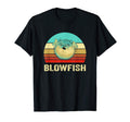 Sunset Blowfish T-Shirt - Minimalist Print Unisex - T-Shirt, Sweatshirt, Hoodie