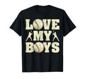 I Love My Baseball Funny Fathers Day T-Shirt - Unique Graphic for Adults - T-Shirt, Sweatshirt, Hoodie