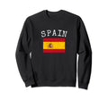 Flag Spain Distressed Spanish Flag Sweatshirt - Custom Art Print Men Women - T-Shirt, Sweatshirt, Hoodie