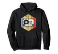 Music Cassette Tape Old Fashioned Hoodie - Novelty Apparel Unisex - T-Shirt, Sweatshirt, Hoodie