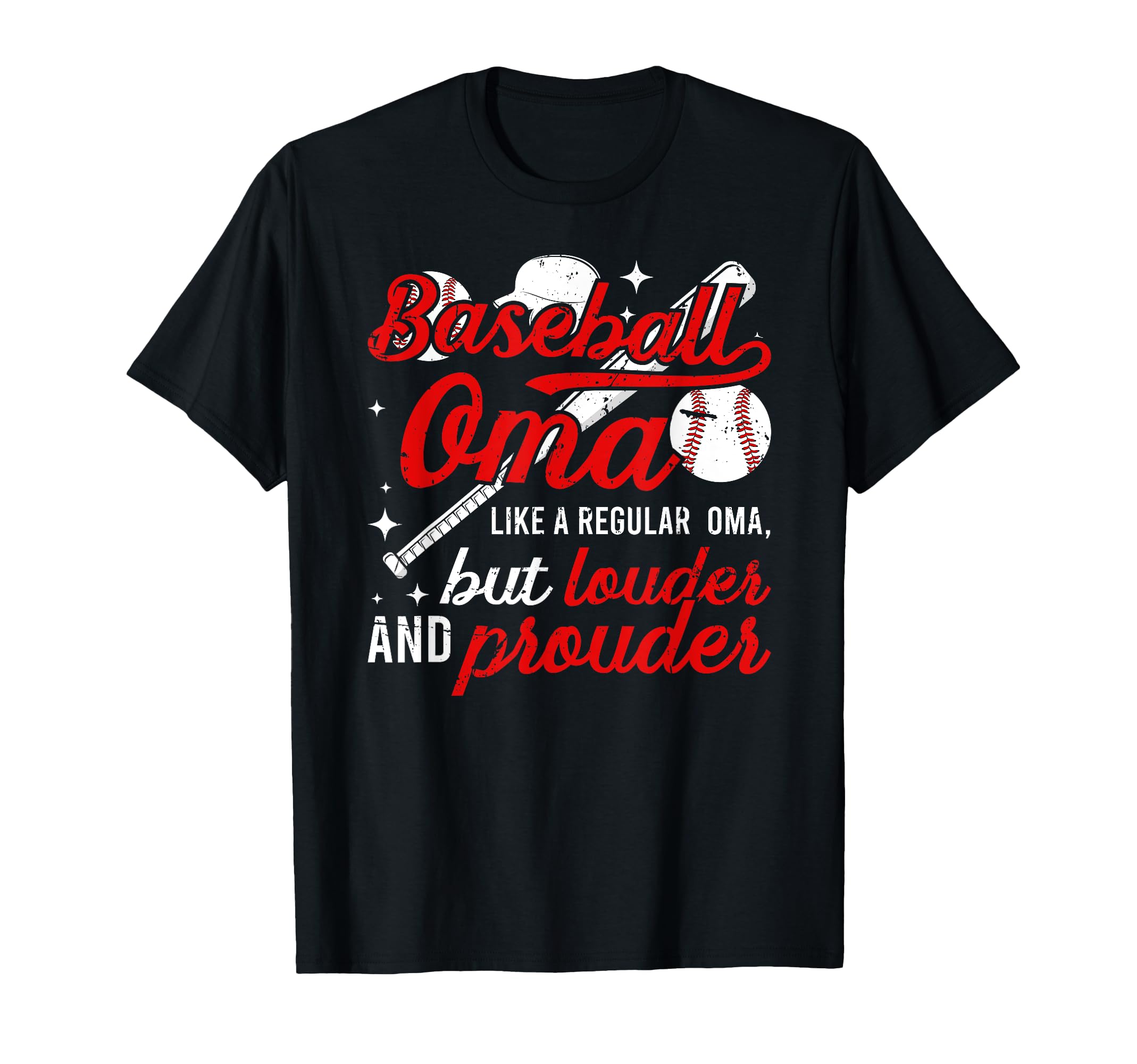 Baseball Oma Definition Oma Baseball T-Shirt - Minimalist Print for Adults - T-Shirt, Sweatshirt, Hoodie