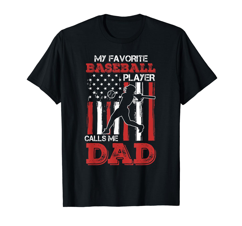 Awesome Fathers Day Baseball Dad T-Shirt - Casual Everyday Wear for Adults - T-Shirt, Sweatshirt, Hoodie