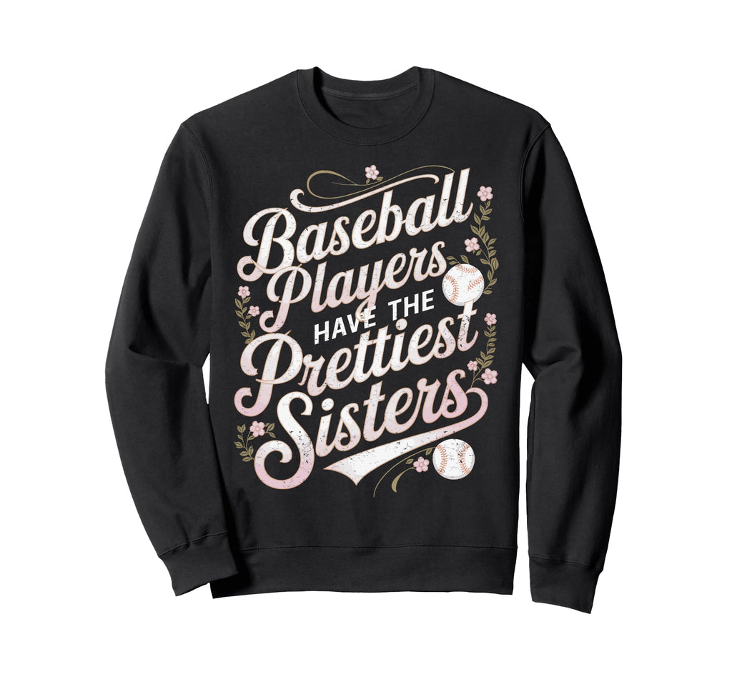 Funny Baseball Players Sweatshirt - Casual Everyday Wear for Adults - T-Shirt, Sweatshirt, Hoodie