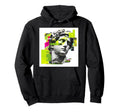 Glitch Art Classical Statue Vaporwave Hoodie - Minimalist Print Men Women - T-Shirt, Sweatshirt, Hoodie