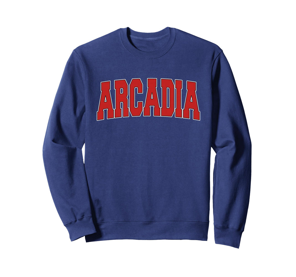 Arcadia Fl Florida Varsity Usa Sweatshirt - Casual Everyday Wear Unisex - T-Shirt, Sweatshirt, Hoodie