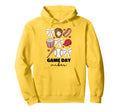 Game Day Vibes Coquette Bow Baseball Hoodie - Casual Everyday Wear Unisex - T-Shirt, Sweatshirt, Hoodie