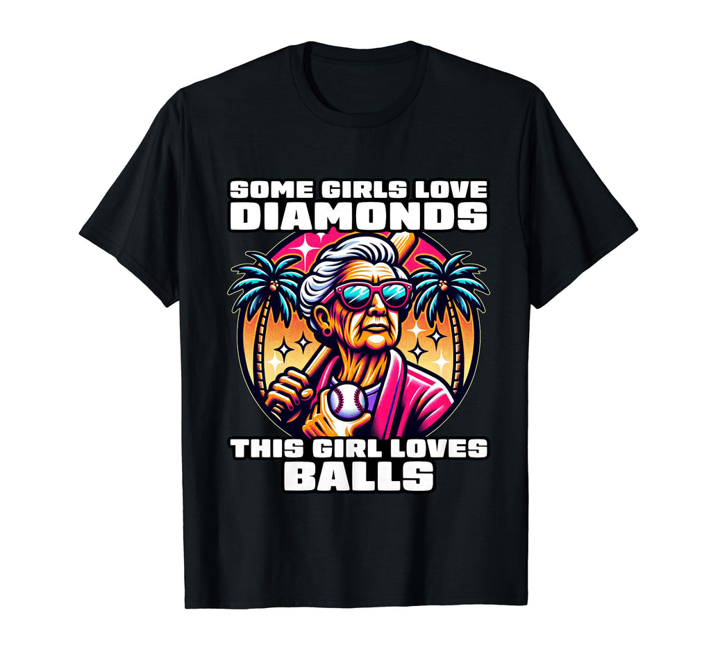 Funny Baseball Softball Player Mom Wife T-Shirt - Graphic Print Unisex - T-Shirt, Sweatshirt, Hoodie