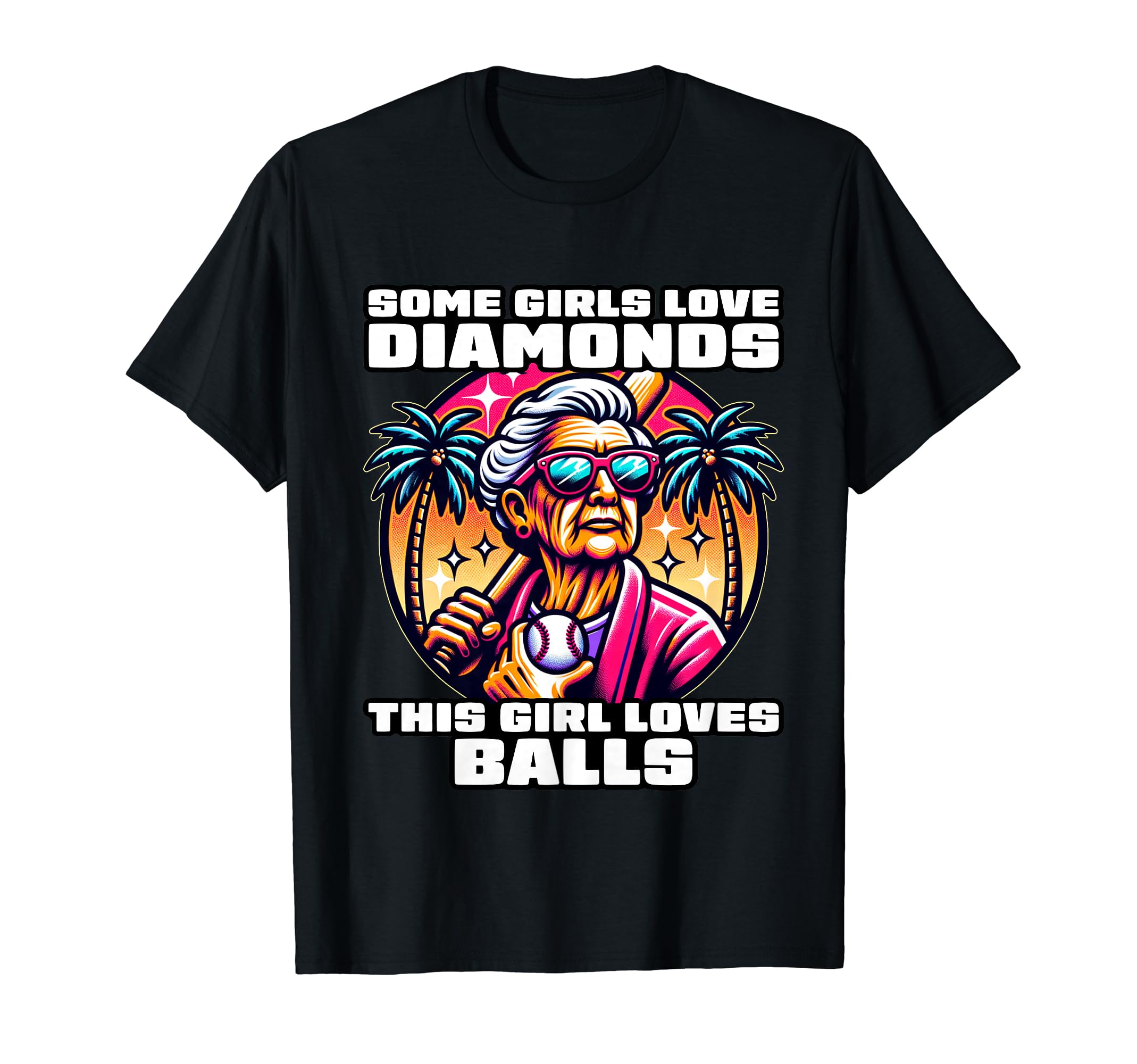 Funny Baseball Softball Player Mom Wife T-Shirt - Graphic Print Unisex - T-Shirt, Sweatshirt, Hoodie