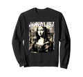 Mona Lisa Aesthetic Y2K Streetwear Sweatshirt - Minimalist Print Men Women - T-Shirt, Sweatshirt, Hoodie