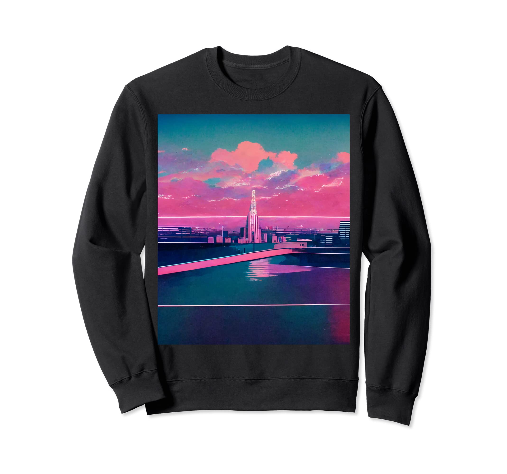 Japanese Vaporwave Asian Inspired Sweatshirt - Aesthetic Graphic Unisex - T-Shirt, Sweatshirt, Hoodie