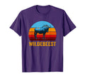 Sunset Wildebeest T-Shirt - Custom Art Print Men Women - T-Shirt, Sweatshirt, Hoodie