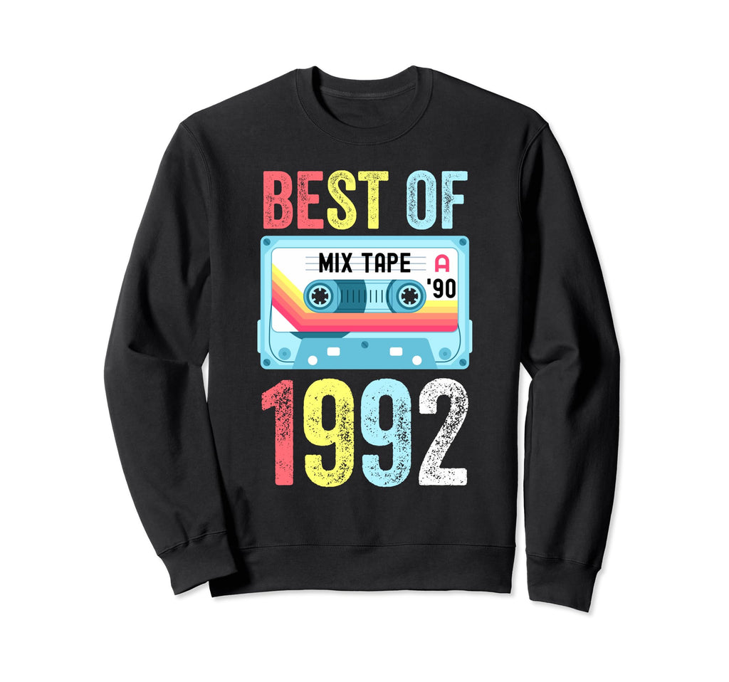Best 1992 Cassette Tape Sweatshirt - Casual Everyday Wear Unisex - T-Shirt, Sweatshirt, Hoodie