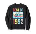 Best 1992 Cassette Tape Sweatshirt - Casual Everyday Wear Unisex - T-Shirt, Sweatshirt, Hoodie