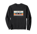 Cassette Mix Tape Sweatshirt - Streetwear Style Unisex - T-Shirt, Sweatshirt, Hoodie