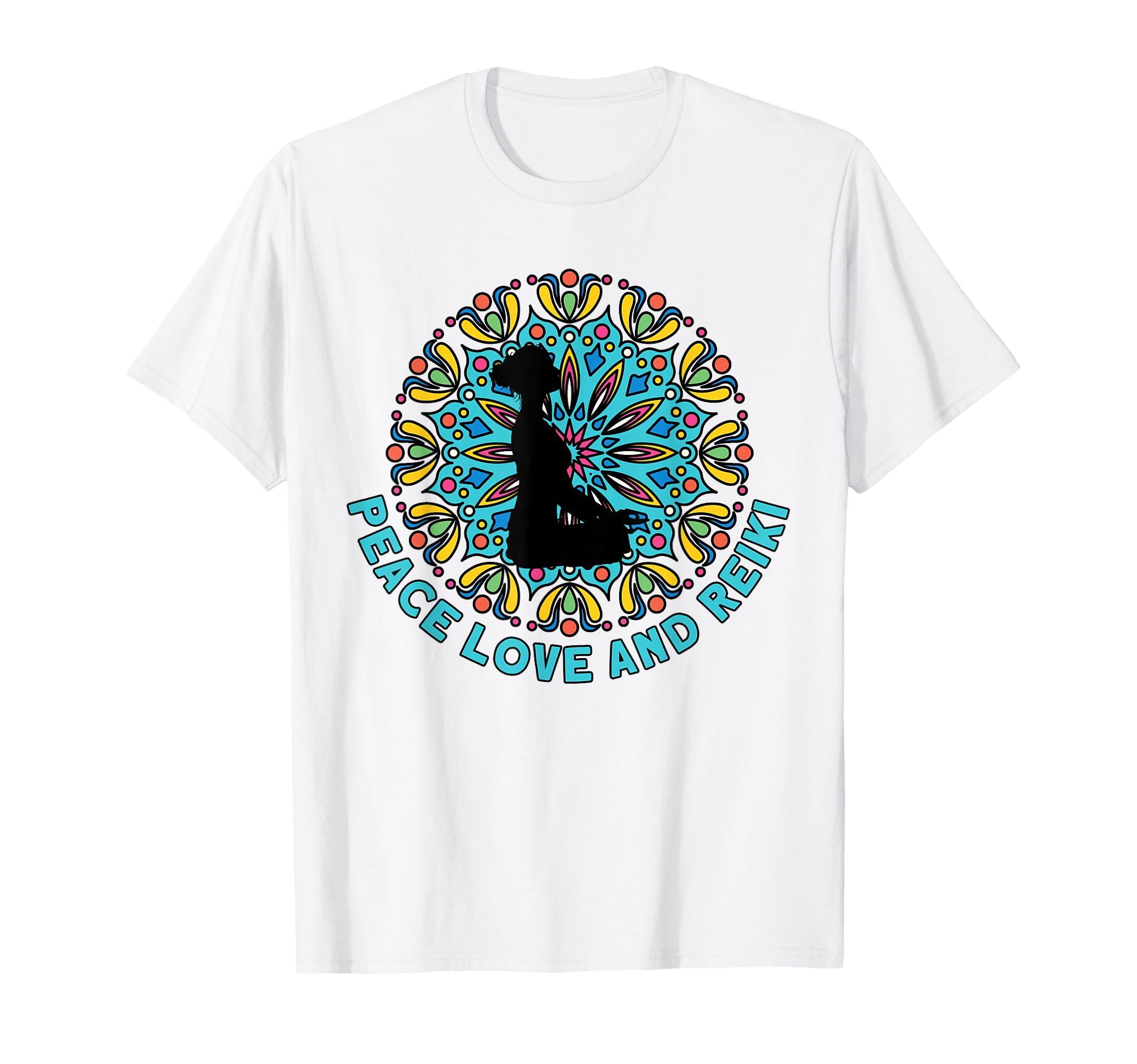 Peace Love And Reiki Reiki Healing T-Shirt - Novelty Apparel for Adults - T-Shirt, Sweatshirt, Hoodie