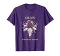 Crow American Indian Tribe Boho Floral T-Shirt - Trendy Graphic Unisex - T-Shirt, Sweatshirt, Hoodie