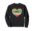 I Love Akron Ohio Distressed Sweatshirt - Fun Novelty Design for Adults - T-Shirt, Sweatshirt, Hoodie