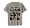 My Favorite Baseball Player Calls Me T-Shirt - Minimalist Print Unisex - T-Shirt, Sweatshirt, Hoodie