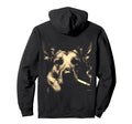 German Shepherd Smoking Cigarette Hoodie - Casual Everyday Wear for Adults - T-Shirt, Sweatshirt, Hoodie