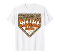 Baseball Icecream Drip Camo Mama T-Shirt - Fun Novelty Design for Adults - T-Shirt, Sweatshirt, Hoodie