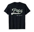 Pops New Grandpa Est 2017 Distressed T-Shirt - Fun Novelty Design Unisex - T-Shirt, Sweatshirt, Hoodie