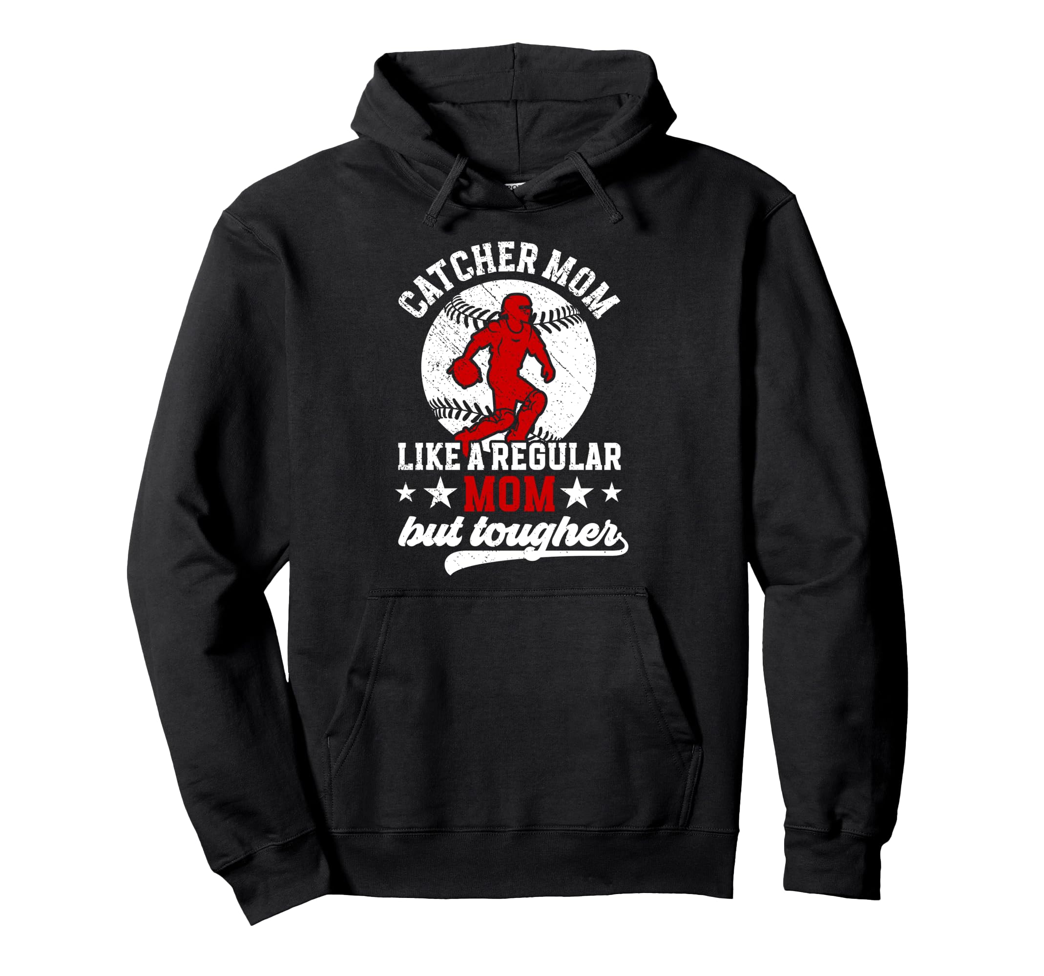Baseball Catcher Mom Definition Baseball Hoodie - Minimalist Print Unisex - T-Shirt, Sweatshirt, Hoodie