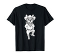 Howdy French Bulldog Cowboy Western T-Shirt - Aesthetic Graphic Unisex - T-Shirt, Sweatshirt, Hoodie