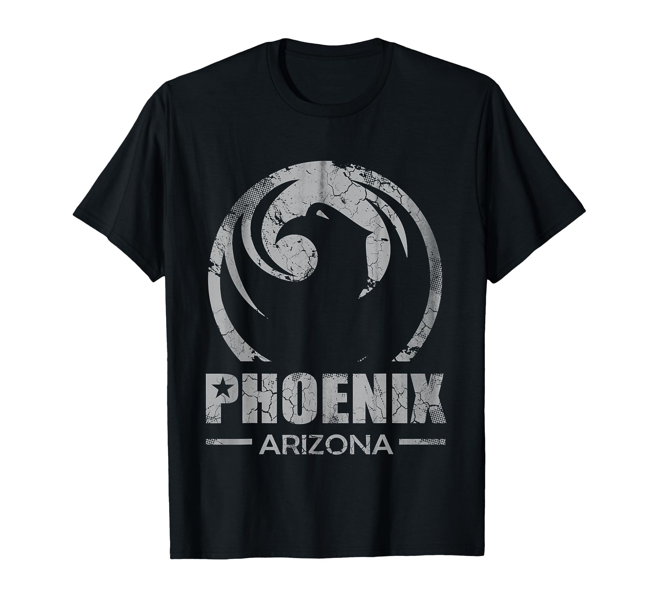 Phoenix Arizona Flag Distressed T-Shirt - Unique Graphic for Adults - T-Shirt, Sweatshirt, Hoodie