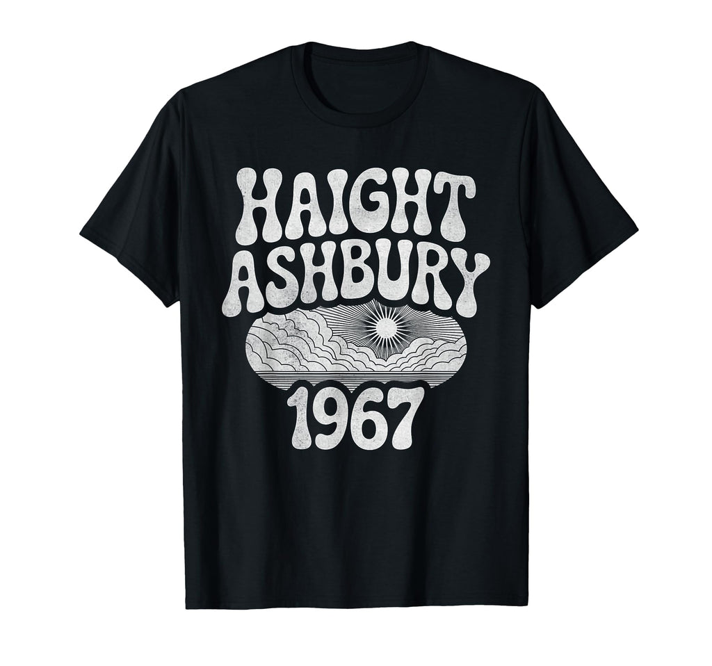 Haight Ashbury 1967 Hippie Sunset T-Shirt - Aesthetic Graphic for Adults - T-Shirt, Sweatshirt, Hoodie
