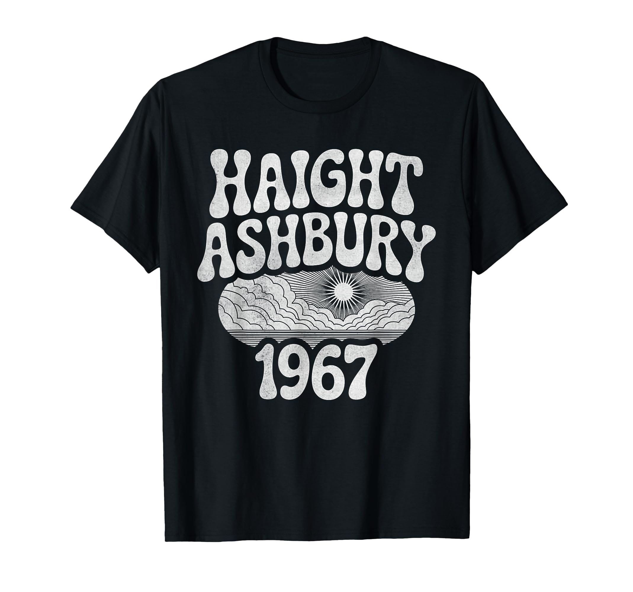 Haight Ashbury 1967 Hippie Sunset T-Shirt - Aesthetic Graphic for Adults - T-Shirt, Sweatshirt, Hoodie